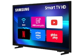 Miniatura Smart TV 32" HD Samsung H5000F Sistema Operacional Tizen HDR PurColor