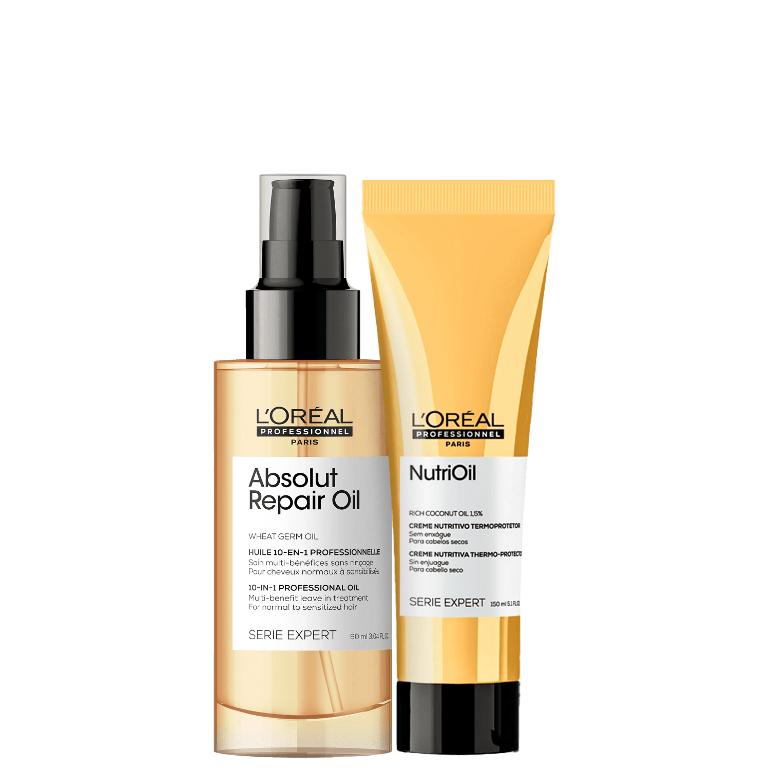 Miniatura Kit L'Oréal Professionnel Serie Expert Absolut Repair Oil NutriOil Duo Care (2 Produtos)