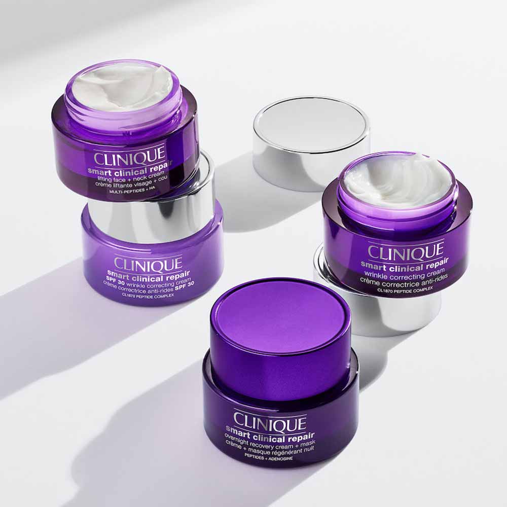 Miniatura Creme Facial Antirrugas Noturno Clinique Smart Overnight 50ml