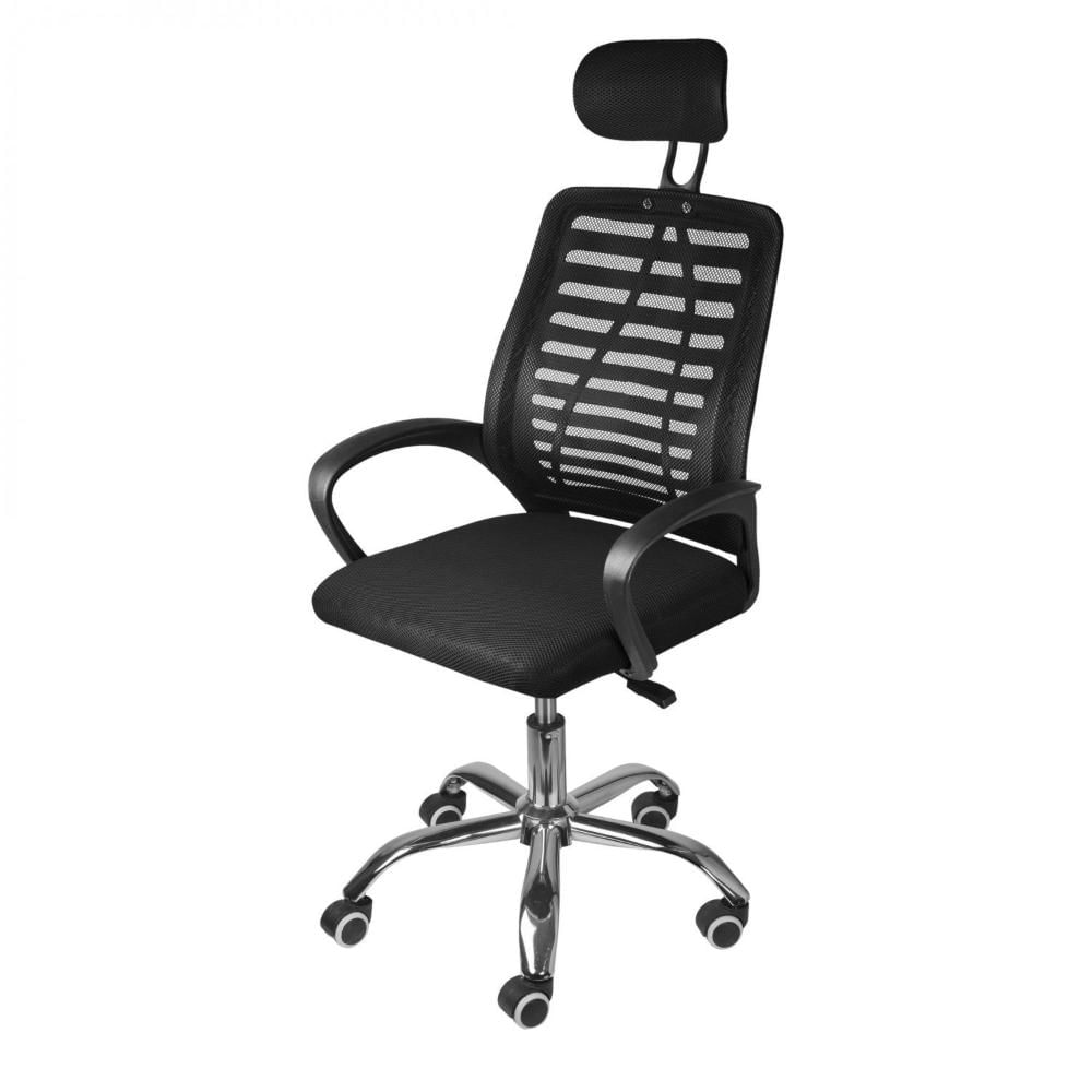 Miniatura Cadeira para Escritório Alta Office Viena 3324 OR Design Preta