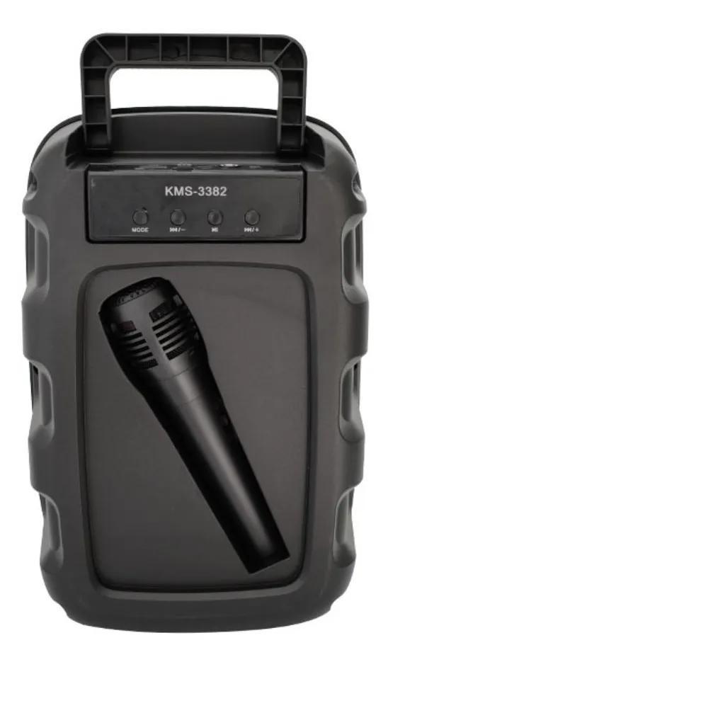 Miniatura Caixa De Som Bluetooth Portátil Com Microfone- Karaoke