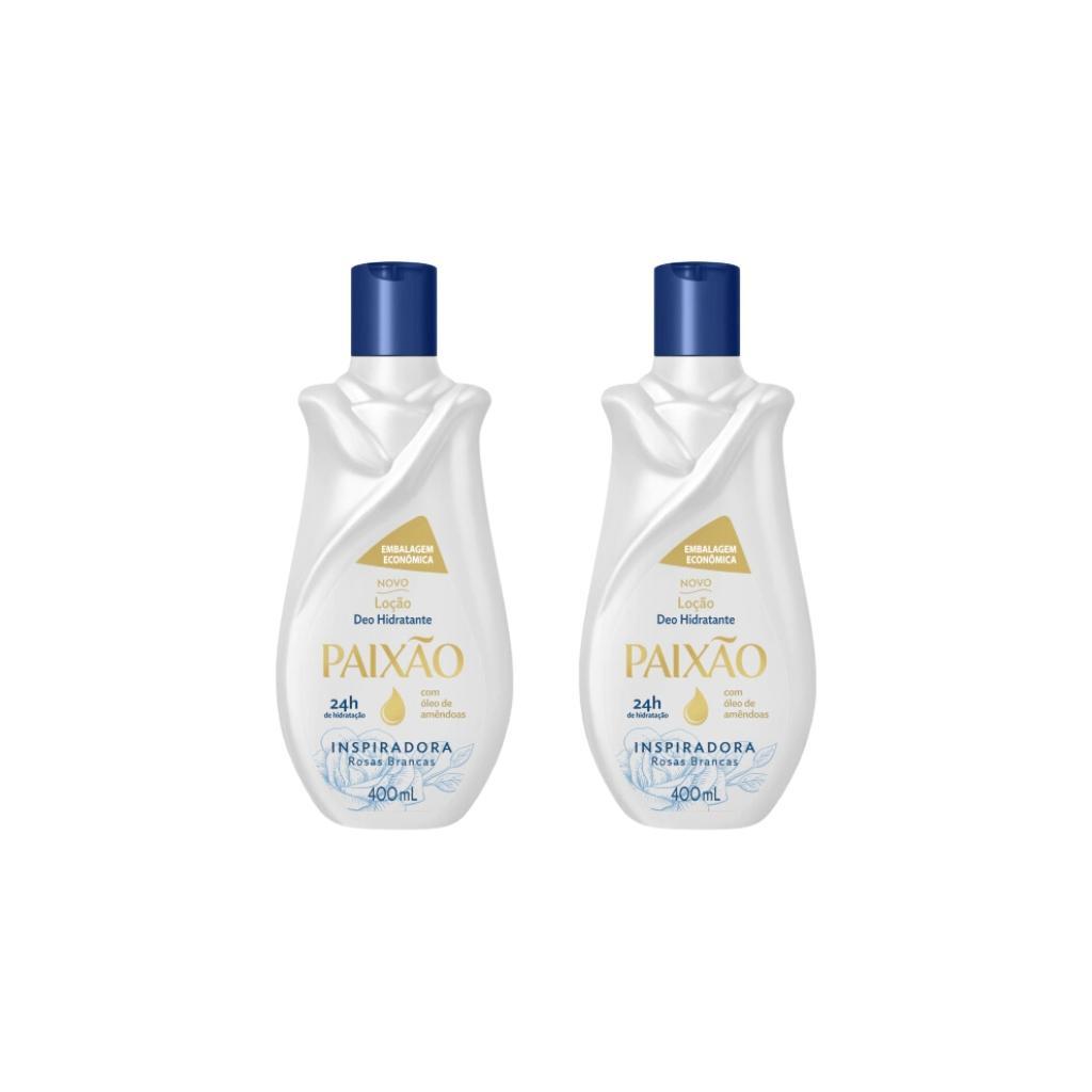 Miniatura Hidratante Corporal Paixão 400Ml Inspiradora - Kit Com 2Un