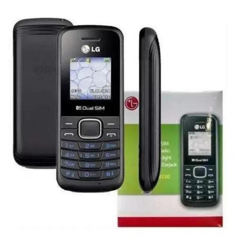 Celular Lg B220 Dual Chip Rádio Fm E Lanterna Preto