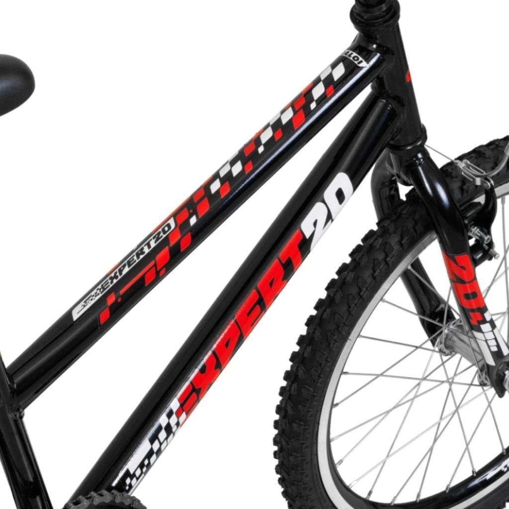 Bicicleta Infantil Caloi Expert Aro 20 A25 Preto