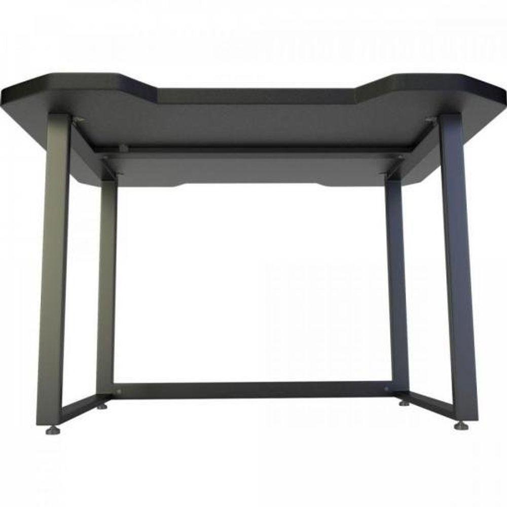 Miniatura Mesa Gamer Fortrek Vickers Preta-azul