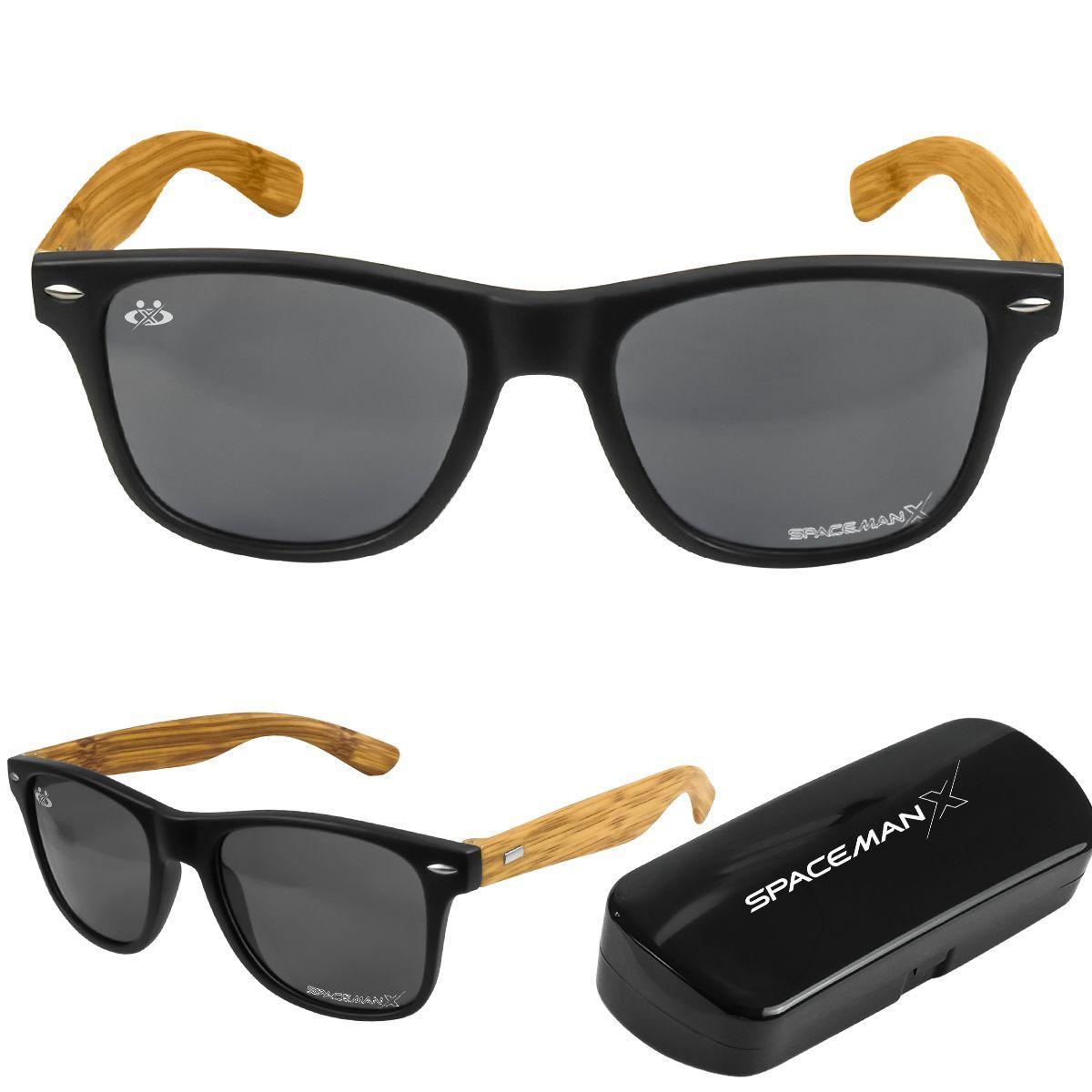 Miniatura Oculos Sol Proteção Uv Praia Verão Casual Masculino + Case