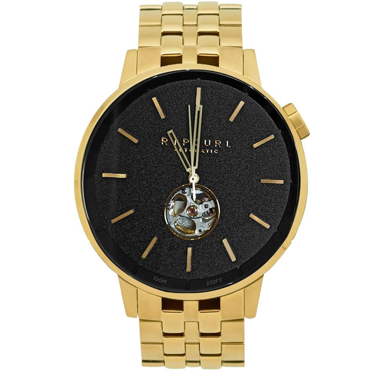 Miniatura Relógio Rip Curl Detroit Automatic Sss Gold