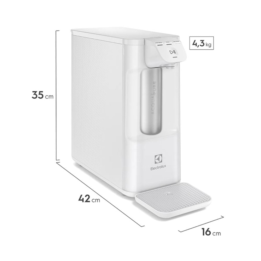 Purificador De Água Pure4x Electrolux Branca - Bivolt