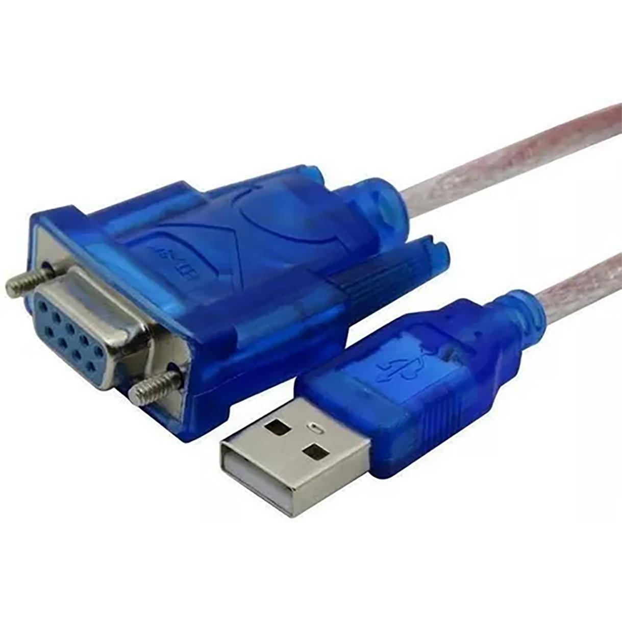 Miniatura Cabo 9 Pinos Serial Db9 Fêmea Usb Para Balança Digital