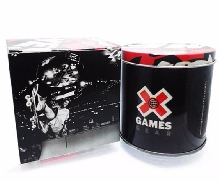 Miniatura Relógio Masculino X-Games Digital Preto Aço 100M