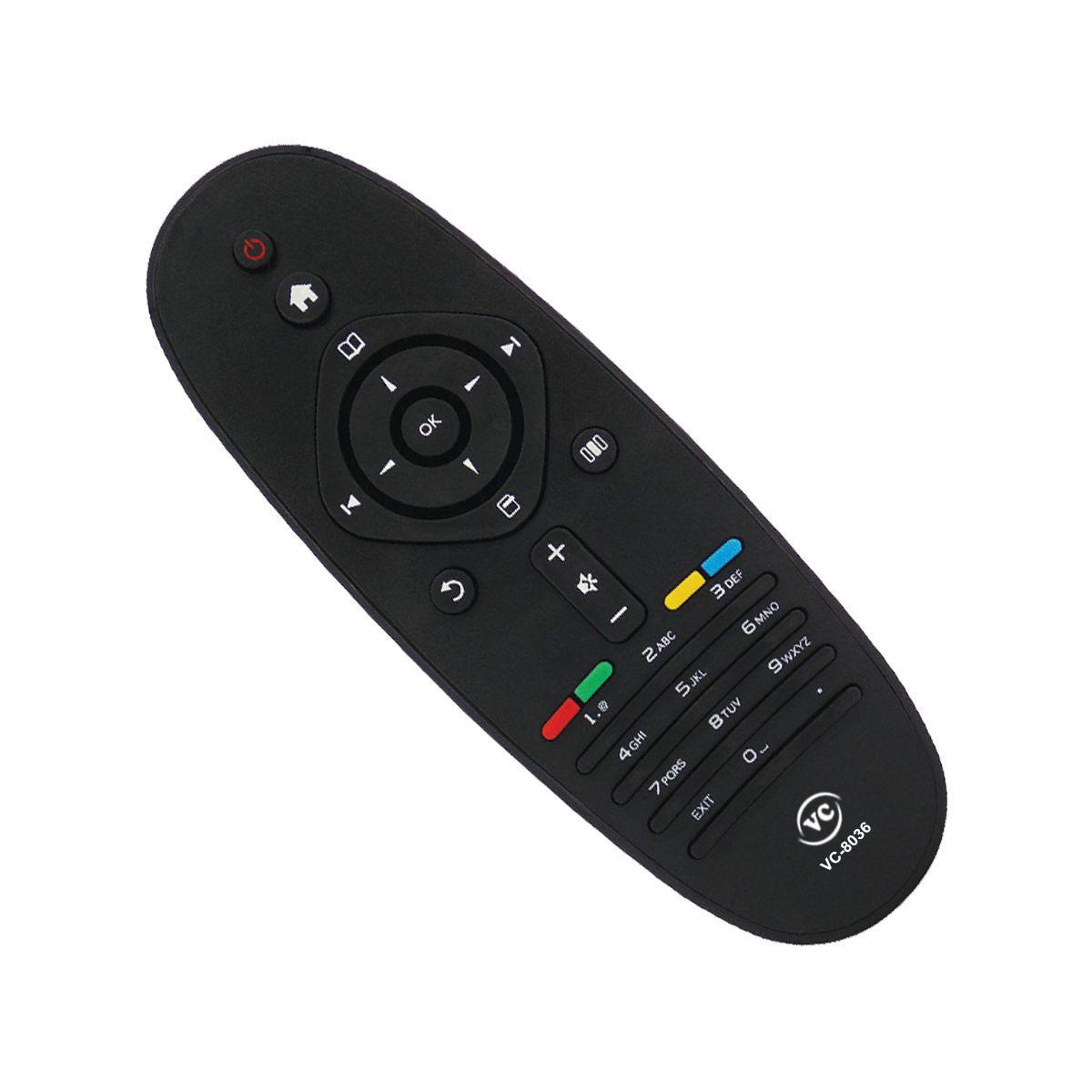 Miniatura Controle Remoto para Tv Lcd Philips Vc-8036