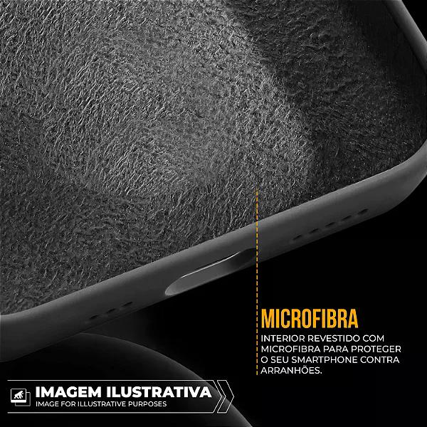 Miniatura Capa para iPhone 17 - Silicon Premium Preta - Gshield