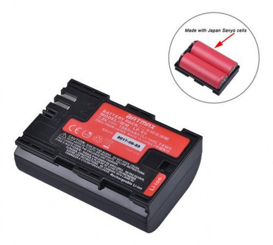 Miniatura Bateria Lp-E6 Batmax Canon Eos 5Ds 6D 7D Mark Ii 60Da 70D