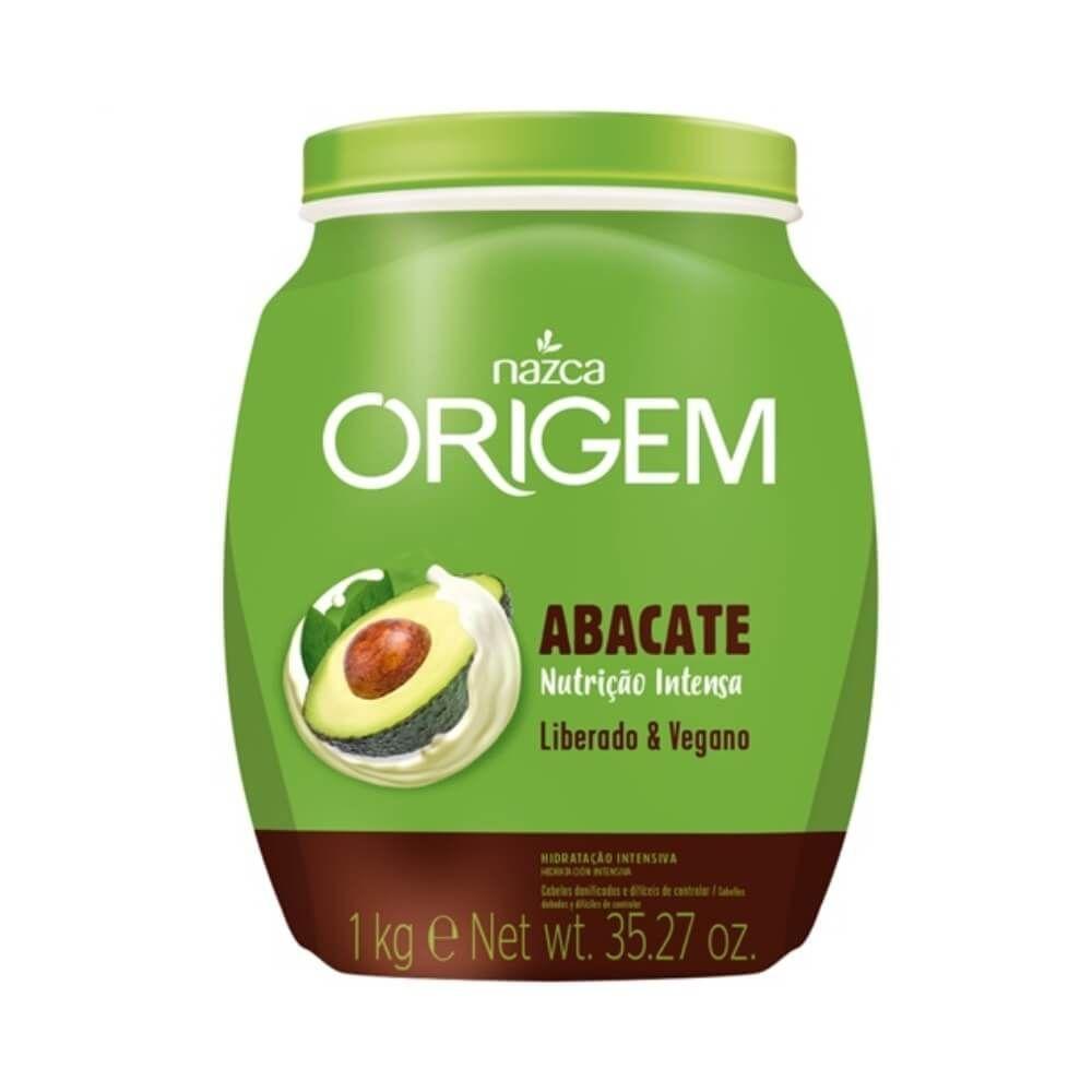 Miniatura Origem Abacate Creme P- Cabelo 1kg