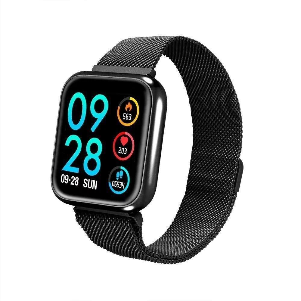 Miniatura Smartwatch P70 Relógio Inteligente Sports Preto