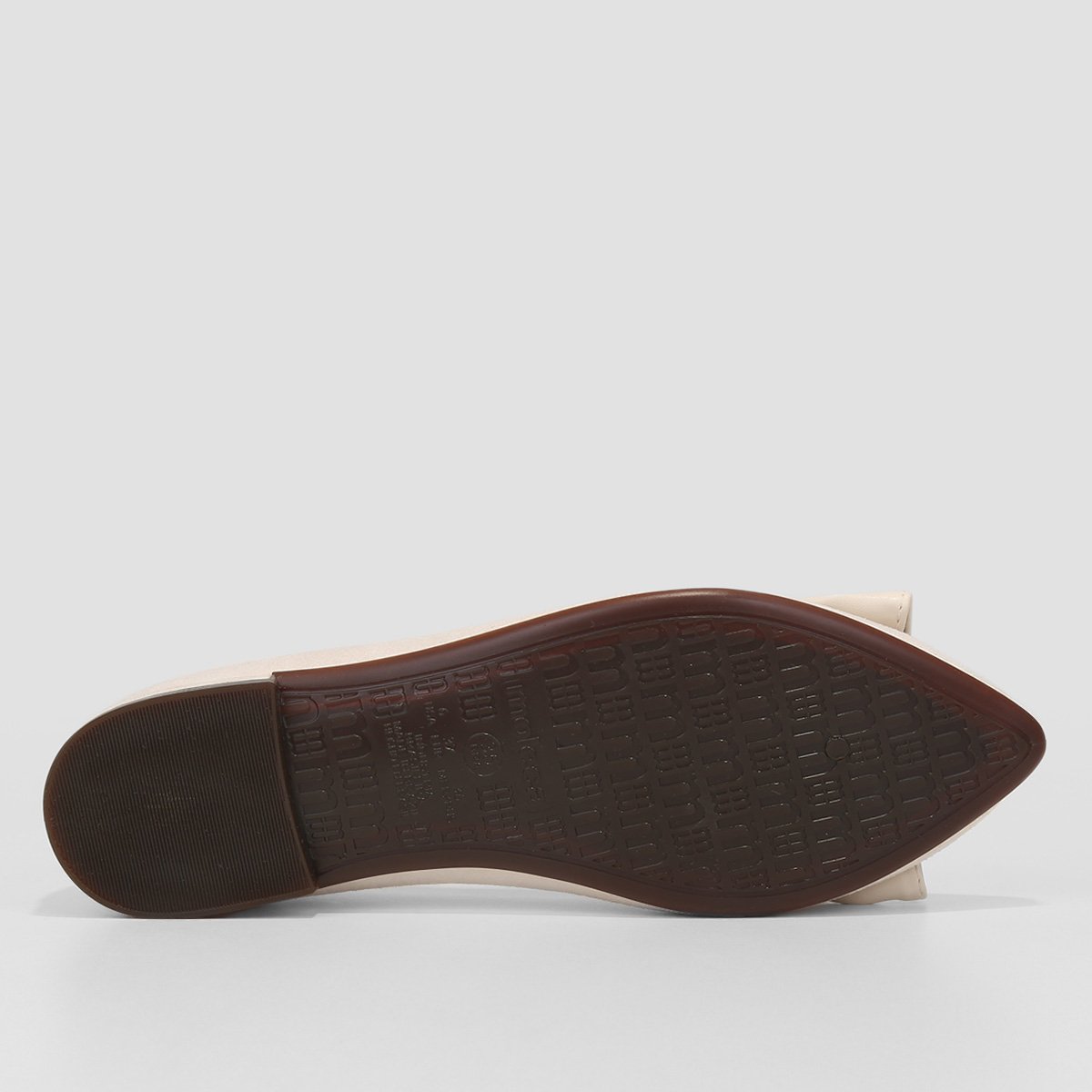 Sapatilha Moleca Bico Fino Flow Feminina Off White - 34