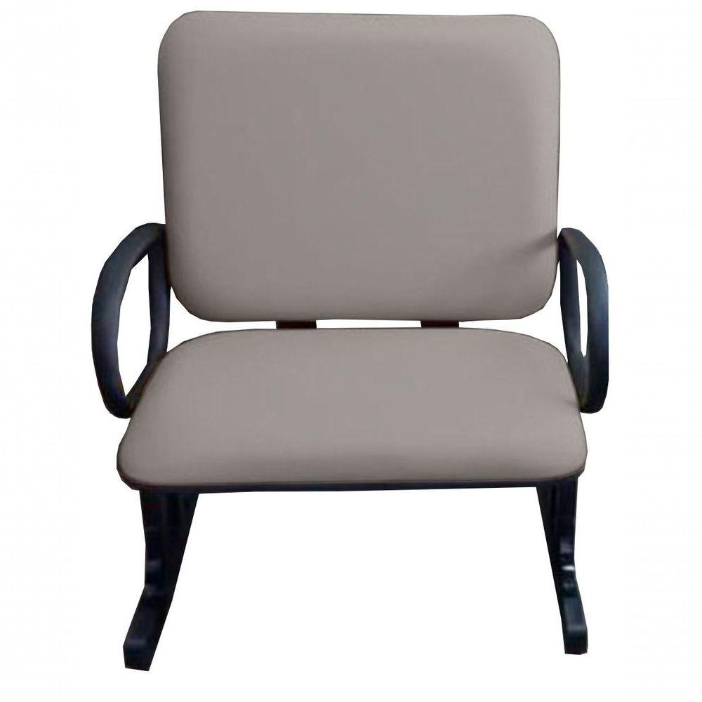 02 Cadeiras Para Escritório Para Obesos Até 250kg Cinza