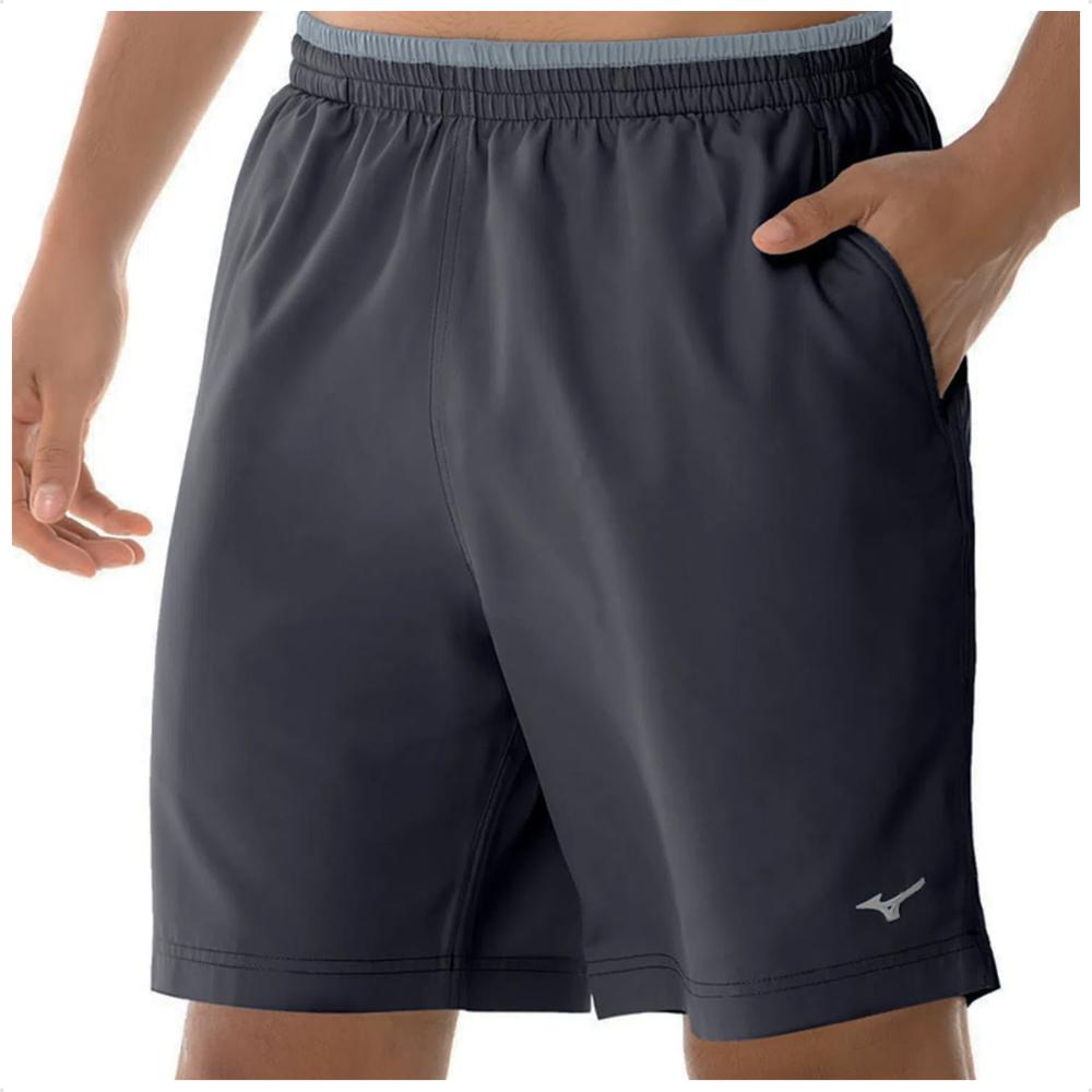 Miniatura Bermuda Mizuno Tennis Master M 7" Masculina Azul / Marinho - EGG