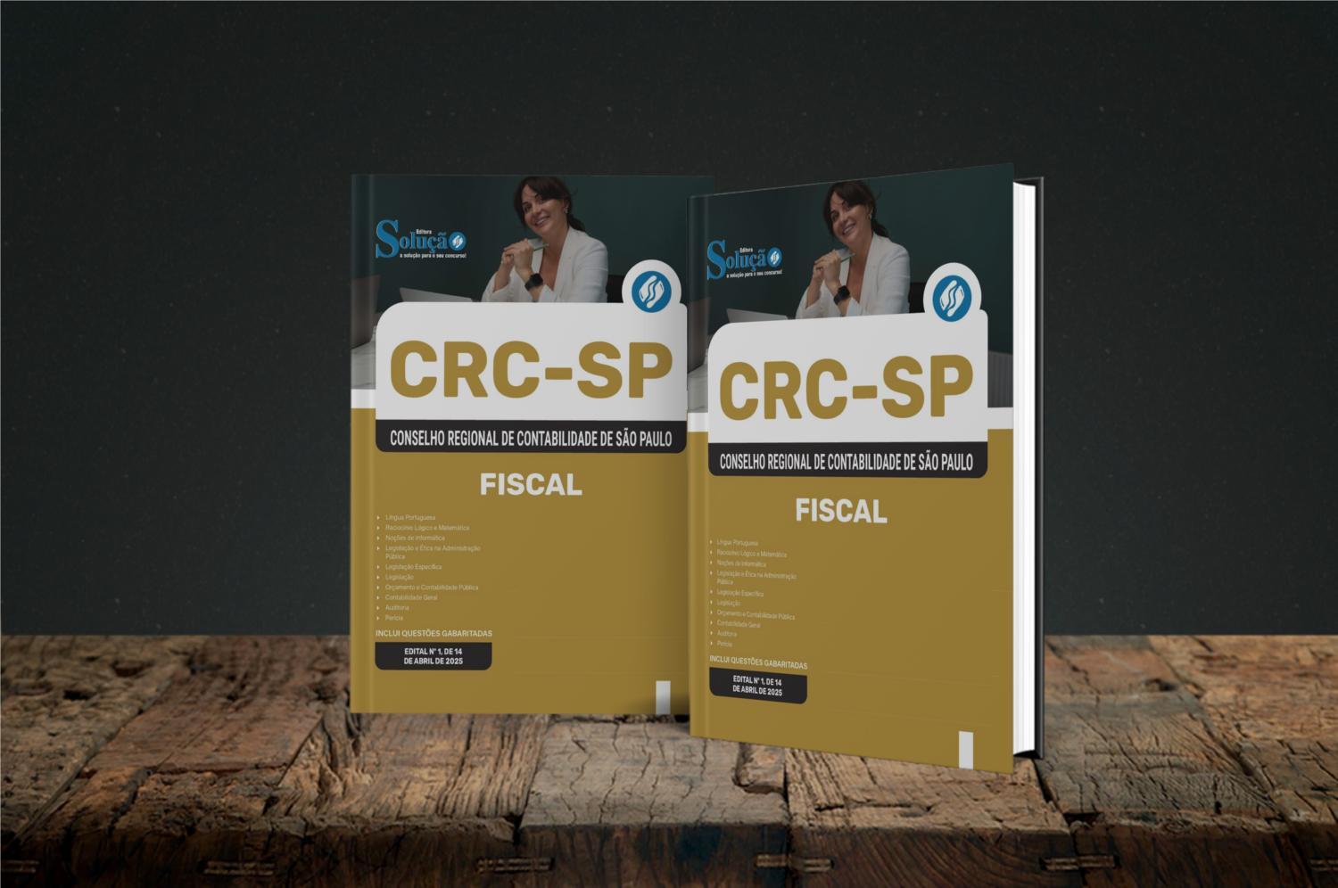 Miniatura Apostila Concurso Crc Sp 2025 - Fiscal