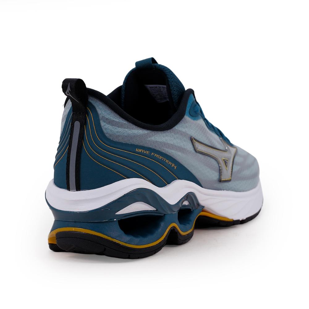 Miniatura Tênis Mizuno Frontier 14 Azul Petróleo - 38