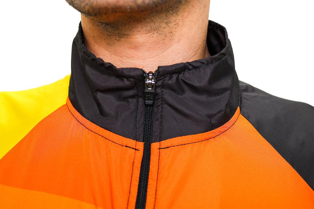 Jaqueta Corta Vento HUPI Shadow PRETO/AMARELO - XG