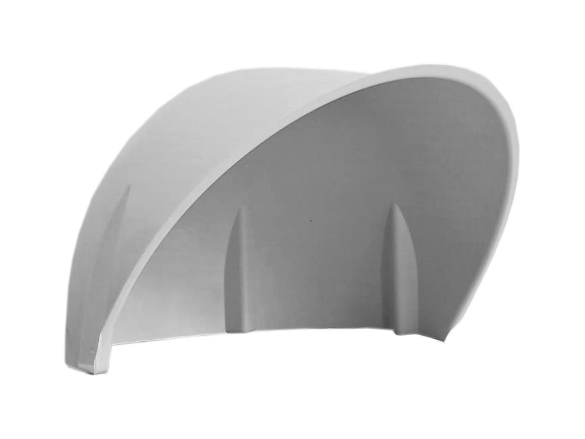 Miniatura Defletor Condensadora Barril Agratto Midea 7.000-12.000 34cm Novo - Defletor para ar condicionado - Mbw - Springer midea - Defletor Condensadora Barril .