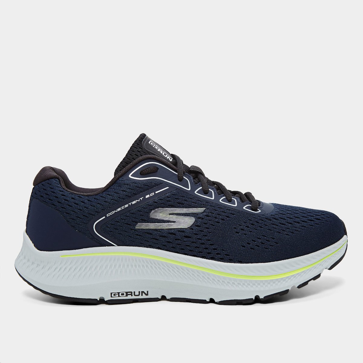 Miniatura Tênis Skechers Go Run Consistent 2 Masculino Azul Escuro - 38
