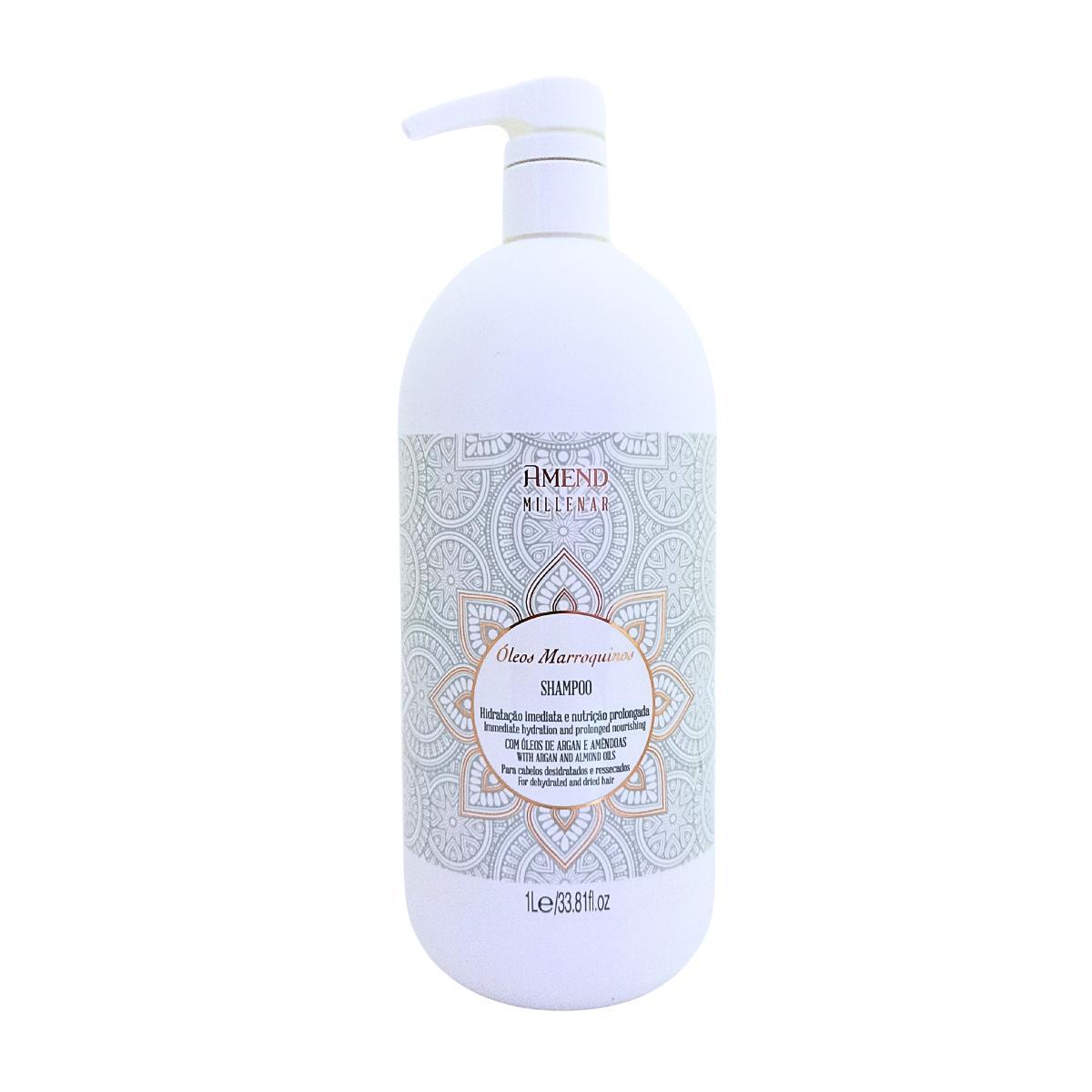 Miniatura Shampoo Amend Óleos Marroquinos 1 Litro
