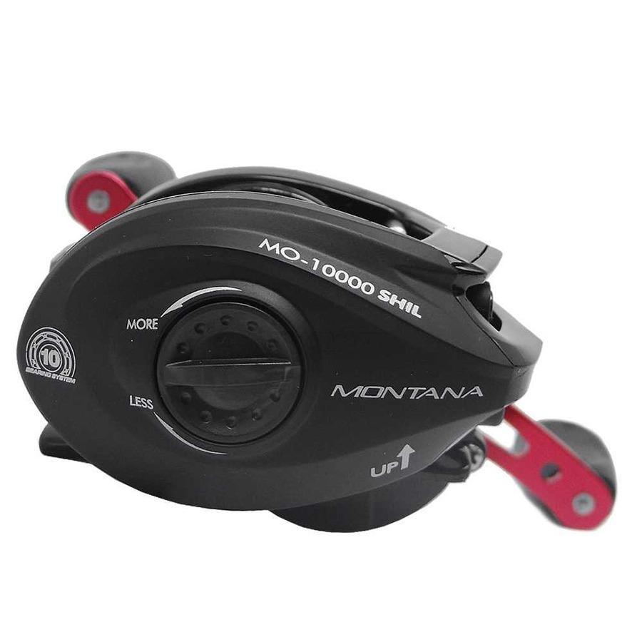 Miniatura Carretilha Montana 10000 10 Rolamentos Manivela Direita