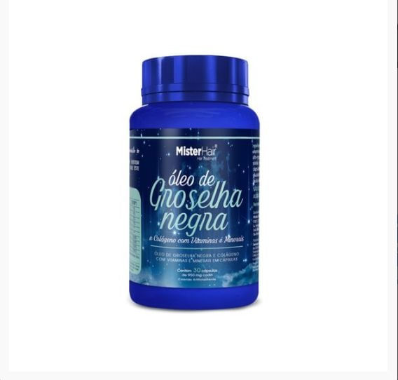 Miniatura Óleo De Groselha Negra 30 Cápsulas Vitaminas E Minerais