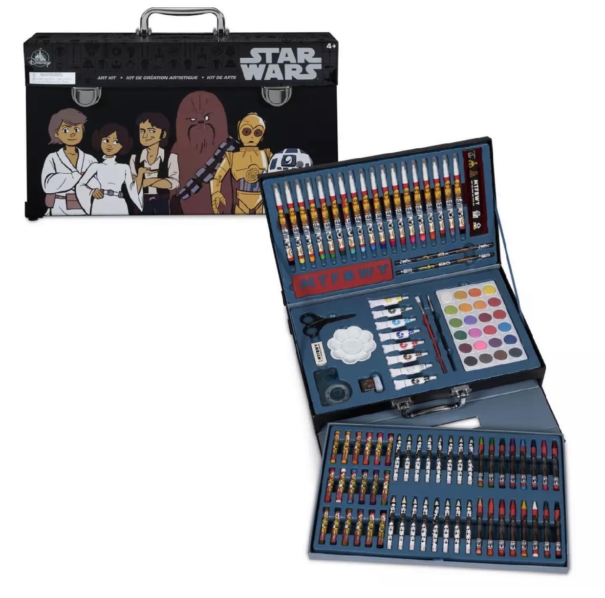 Miniatura Maleta Kit Art Luxo Star Wars - Materiais De Arte