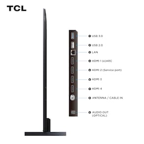 Smart TV 98” TCL 98C6K 4K QD-Mini LED Google TV 144Hz