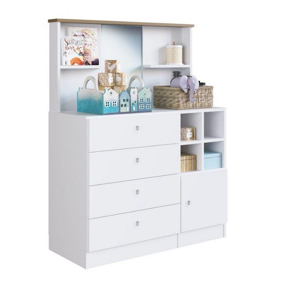 Quarto Infanto Juvenil Completo House Art In Moveis Branco