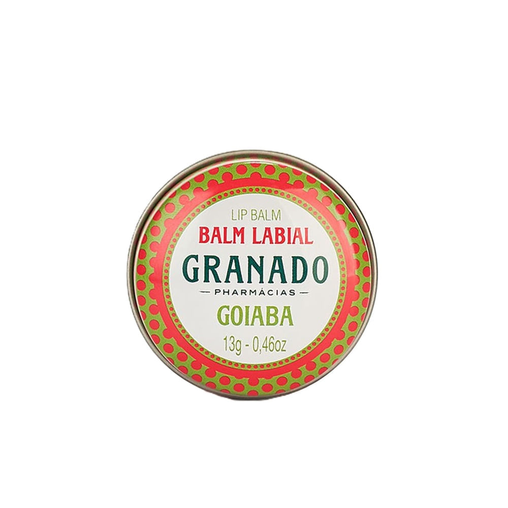 Miniatura Hidratante Balm Labial Granado Goiaba 13g