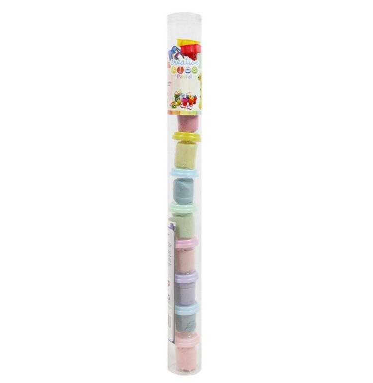 Miniatura Tubo de massinha de modelar creative kids 56 Gramas