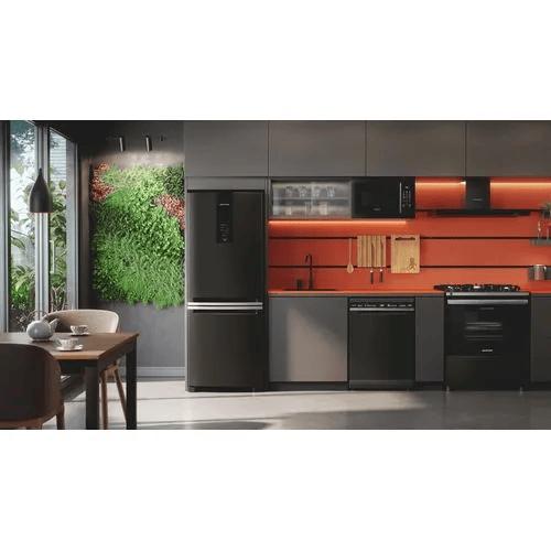 Miniatura Lavadora de Louça Brastemp 15 Serviços Preto Eclipse Collection BLF62AP 220V