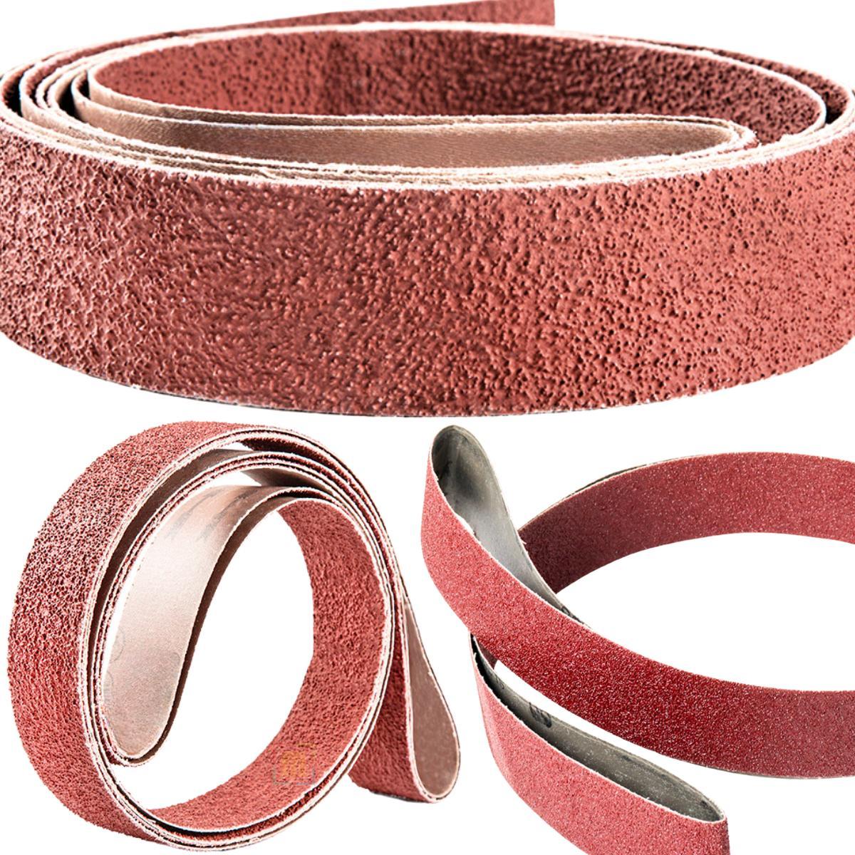 Miniatura 1 X Lixa Cinta Banda 7200X115Mm Costado Tecido Óxido