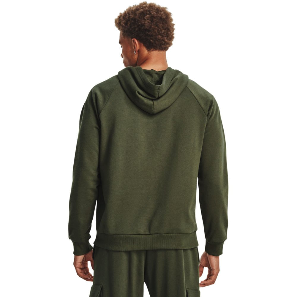 Miniatura Moletom Masculino Under Armour Rival Fleece Verde - P