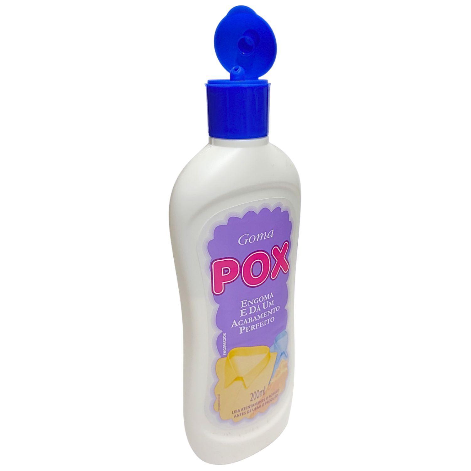 Miniatura Kit Com 3 Engomador De Roupas Goma Pox De 200Ml