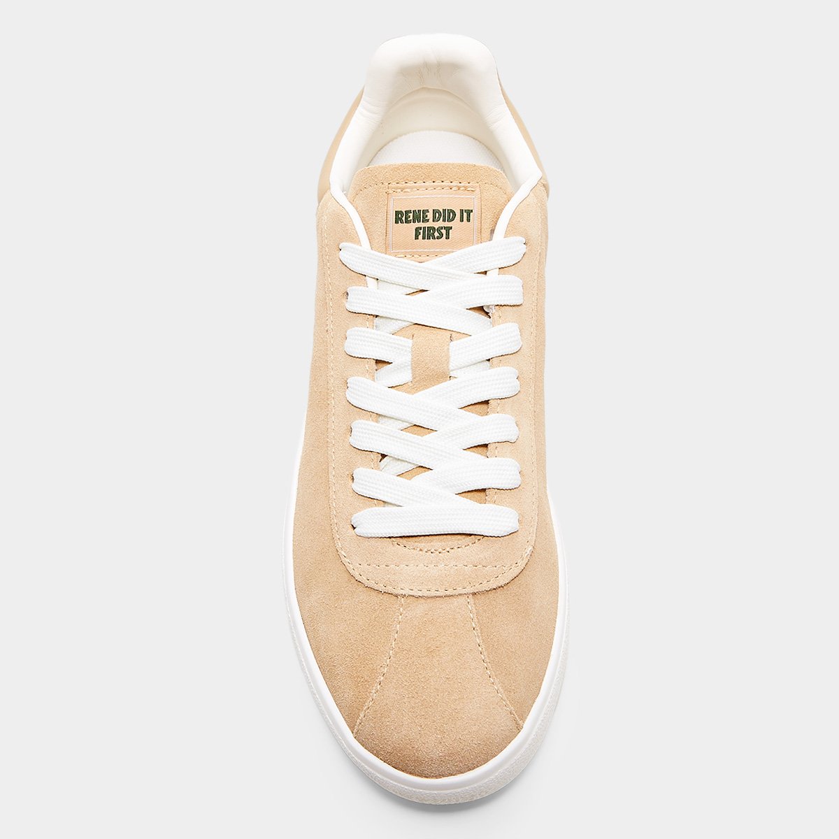 Miniatura Tênis Lacoste Baseshot Masculino Bege - 38