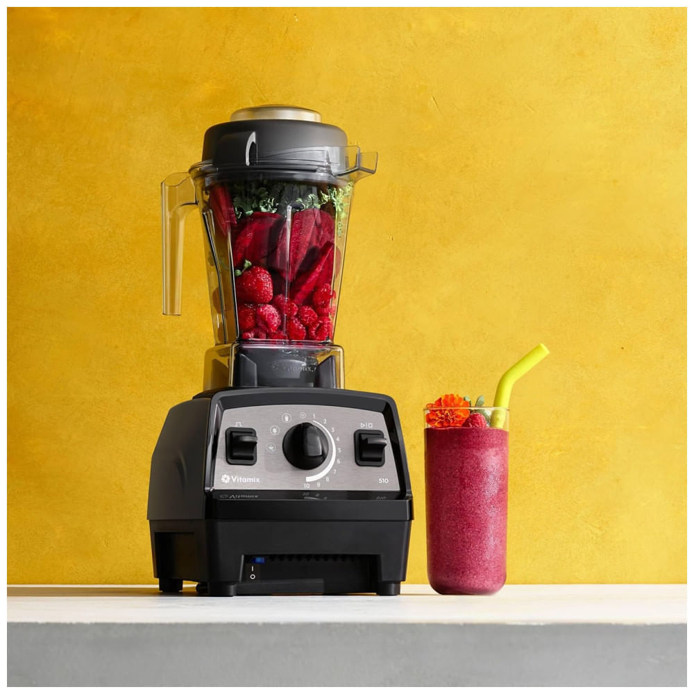 Liquidificador Profissional 1,4L com 10 Velocidades, 3 Programas Predefinidos, Função Pulsar e Livre de BPA, 110V 1380W, Vitamix Propel 510, Cinza 110v