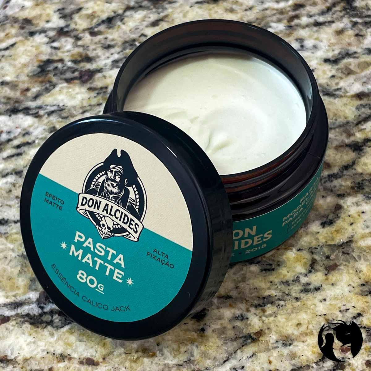 Pasta Matte Para Cabelo Calico Jack Pente Curvo Don Alcides
