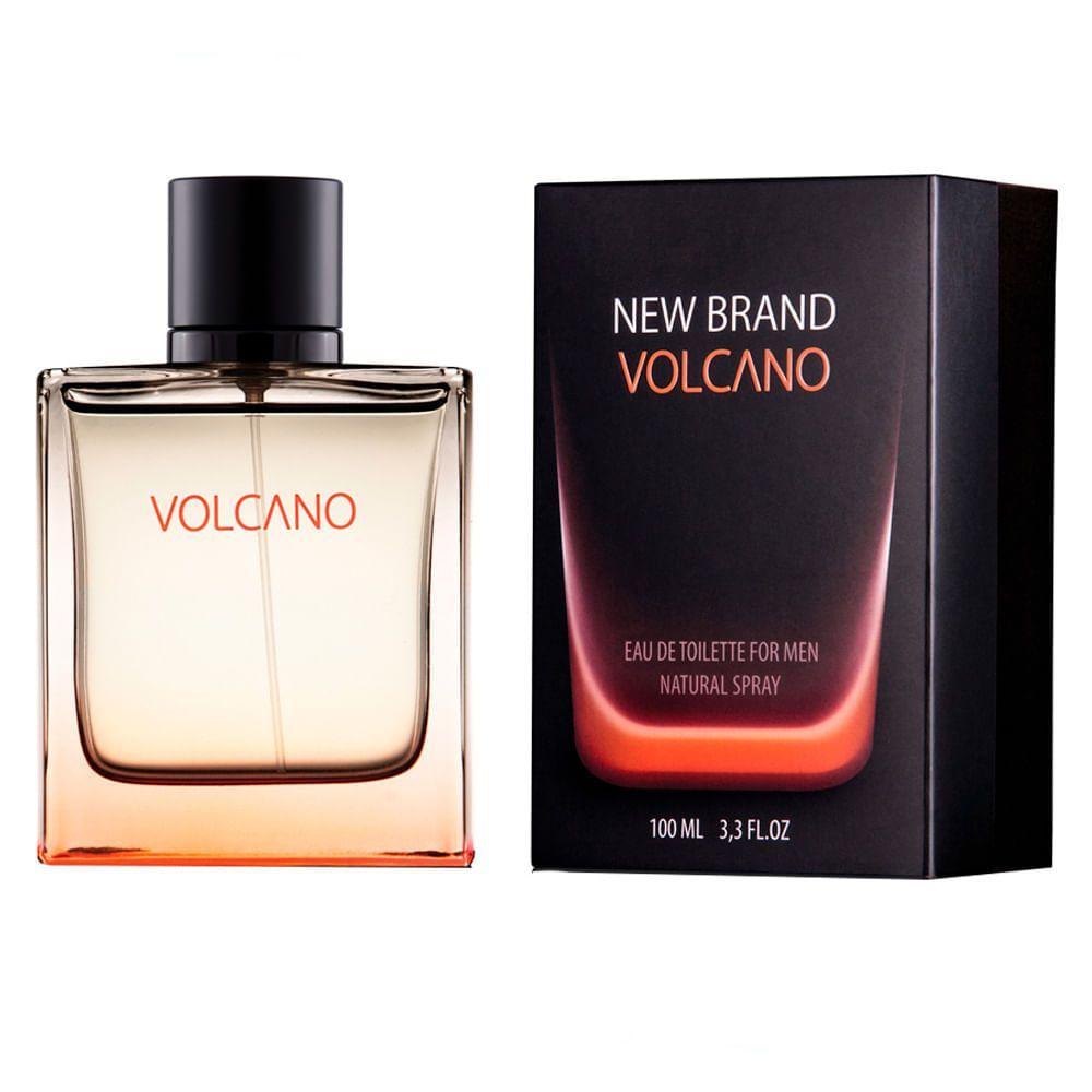 Miniatura New Brand Prestigie Volcano For Men Eau De Toilette - Perfume Masculino 100ml 100ml