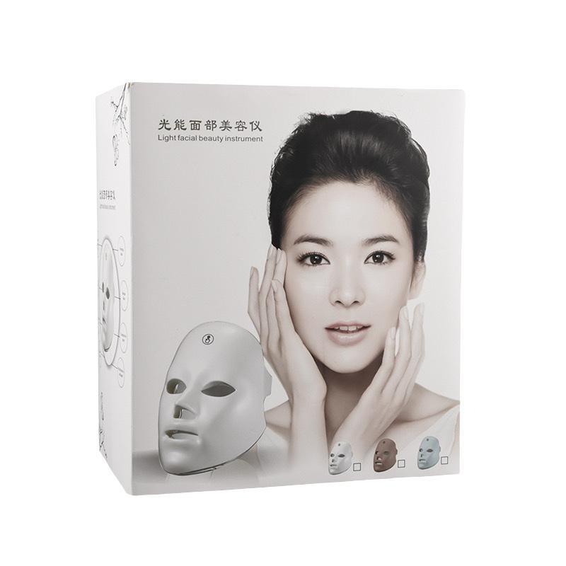 Miniatura Máscara Led 7 Cores Wireless Estética Acne Manchas Rugas