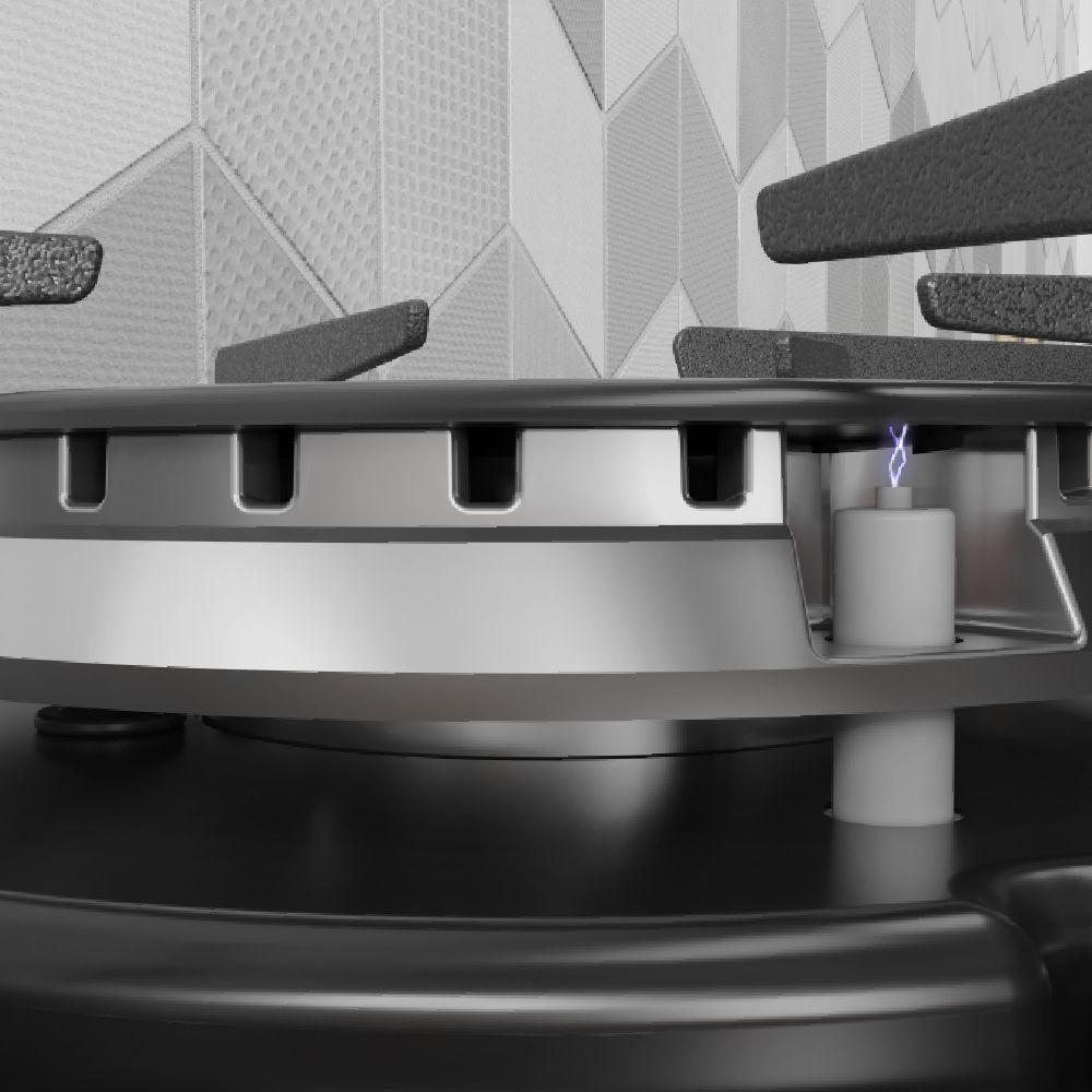Cooktop Itatiaia Electra 4 Bocas Vidro Preto BIVOLT 3700000351