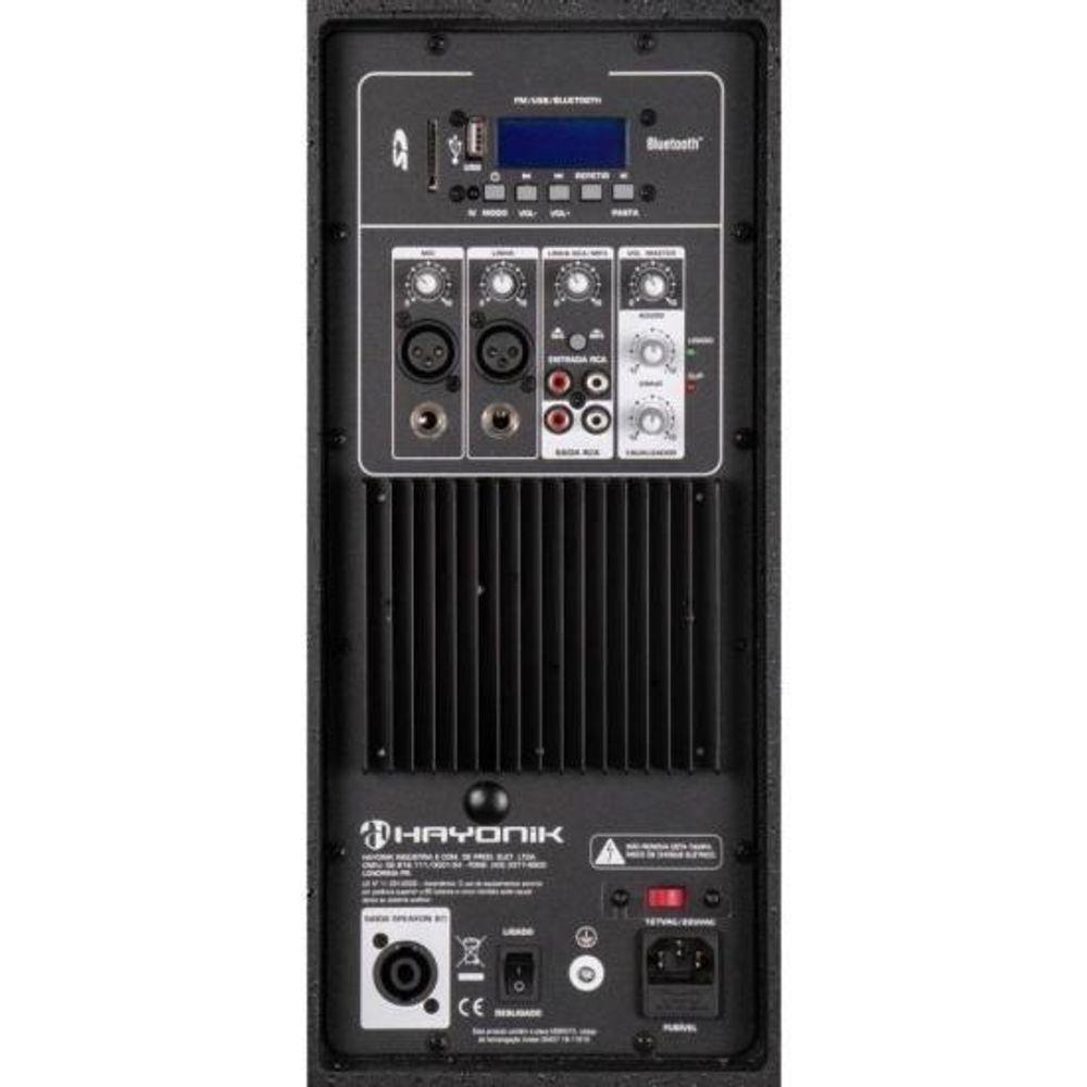 Miniatura Caixa Acústica Ativa Hayonik Cpx 12a 12" Falante E Driver Jbl [f002]