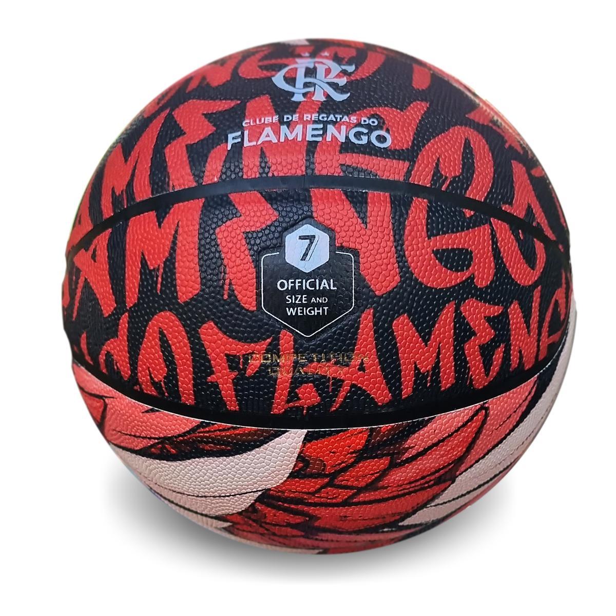 Miniatura Bola Flamengo Oficial Basquete Crf-Bas-1 Oficial