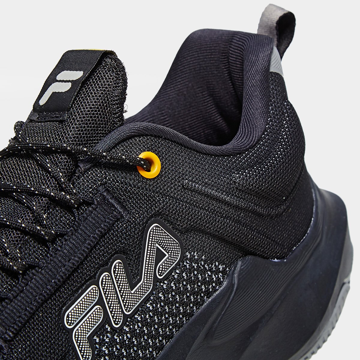 Tênis Fila Master Masculino Preto+Amarelo - 37