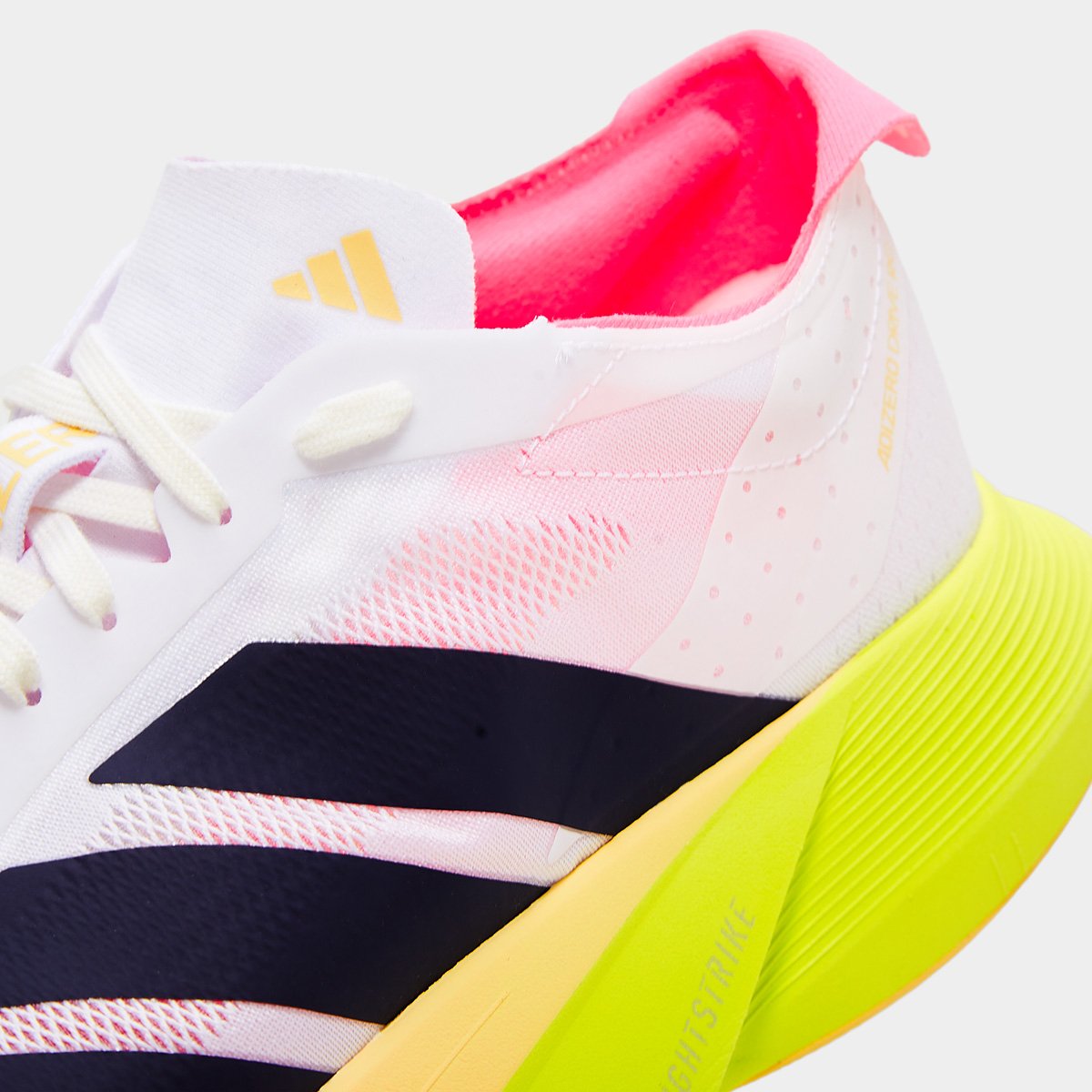 Tênis Adidas Adizero Drive Rc Feminino Branco+Amarelo - 34
