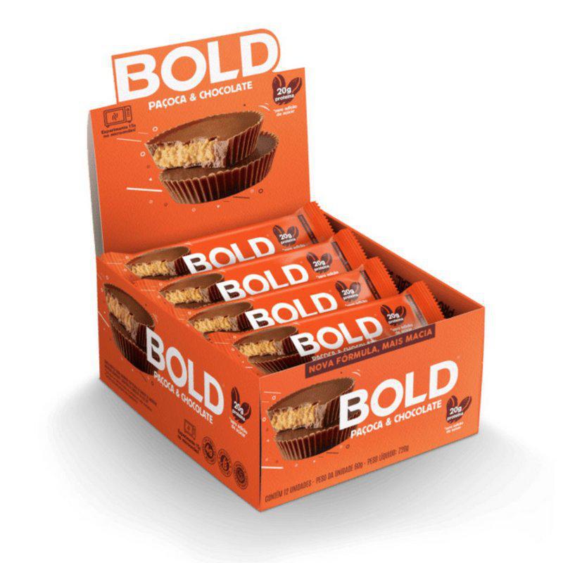 Miniatura Bold Bar Paçoca 60G - 018